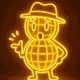 Glowing Peanut