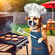 Grill Master Dog