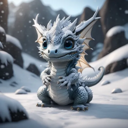 Snow Dragon #125