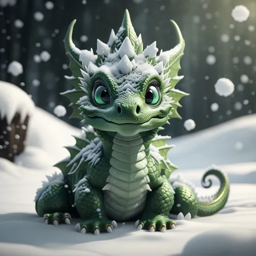 Snow Dragon #128