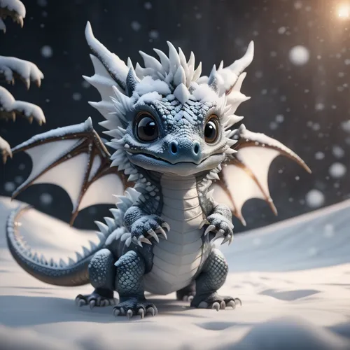 Snow Dragon #102