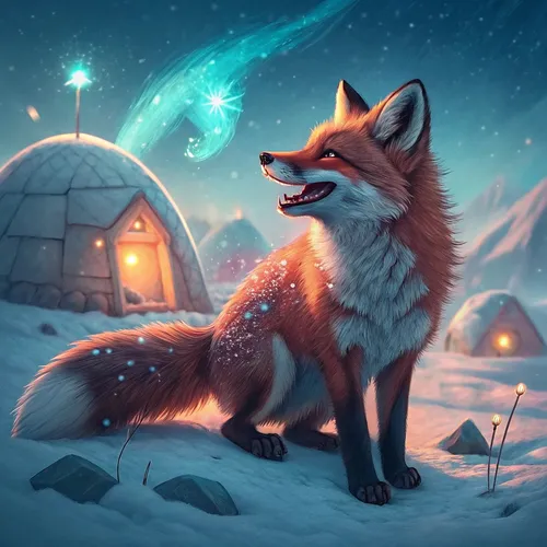 Land of The Happy Foxes Collection #138