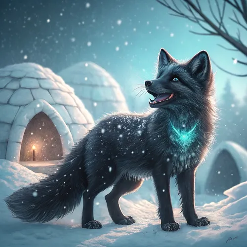 Land of The Happy Foxes Collection #128