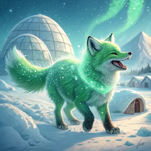 Land of The Happy Foxes Collection #145