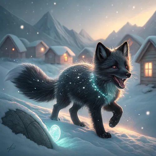 Land of The Happy Foxes Collection #90