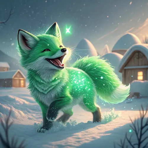Land of The Happy Foxes Collection #108