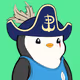 Abstract Pudgy Penguins #7436