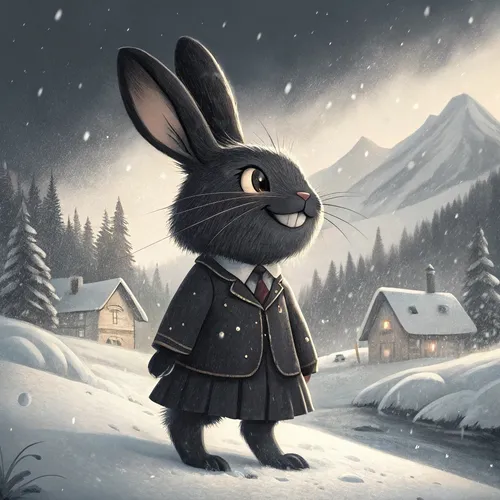 Abstract Rabbit Collection #239