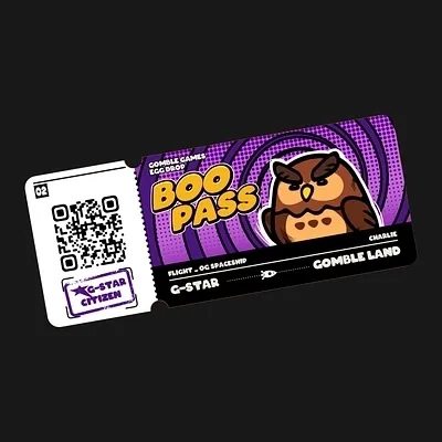 OG Spaceship Boarding Pass #3275