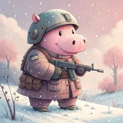 Hippo Army Collection #474