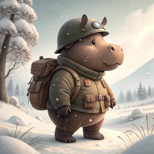 Hippo Army Collection #1400