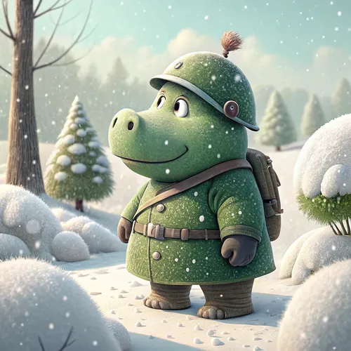 Hippo Army Collection #1708