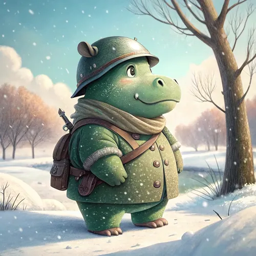 Hippo Army Collection #206
