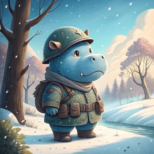Hippo Army Collection #98