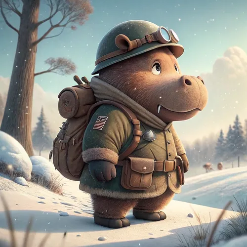 Hippo Army Collection #160
