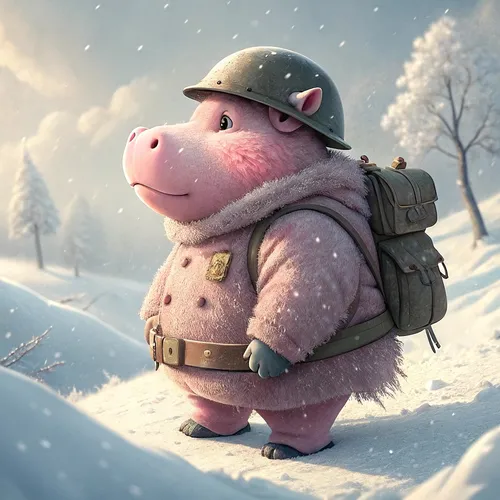 Hippo Army Collection #1620