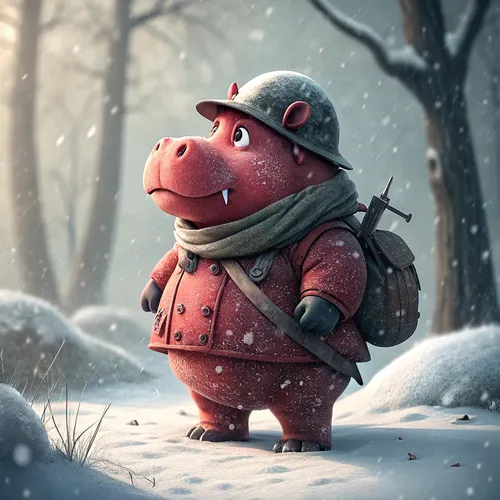 Hippo Army Collection #836