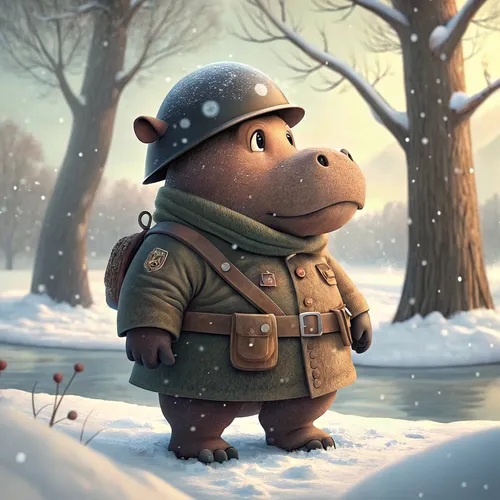 Hippo Army Collection #813