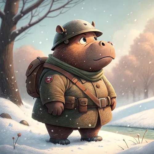 Hippo Army Collection #1753