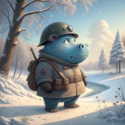 Hippo Army Collection #103