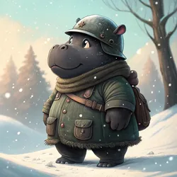 Hippo Army Collection #240