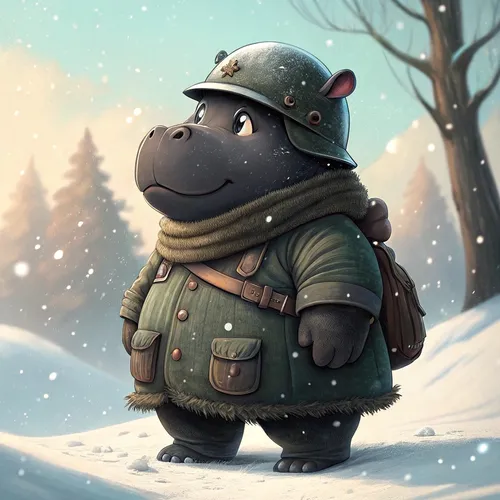 Hippo Army Collection #816