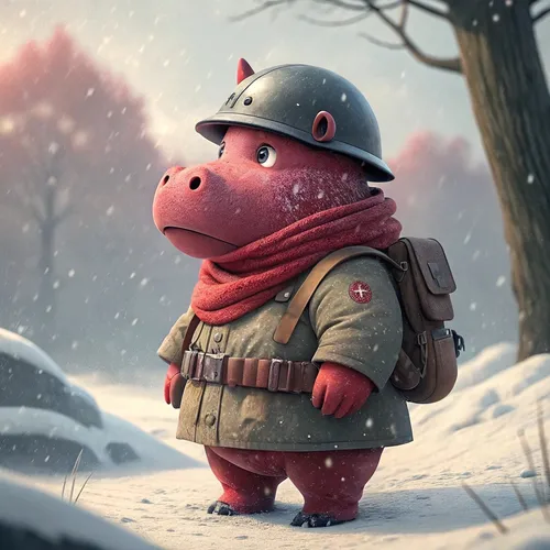 Hippo Army Collection #213