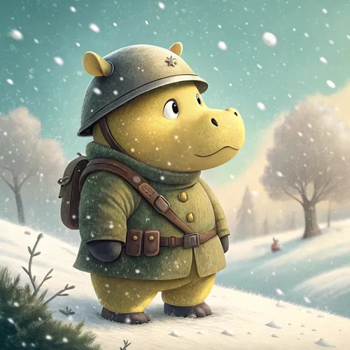 Hippo Army Collection #1744