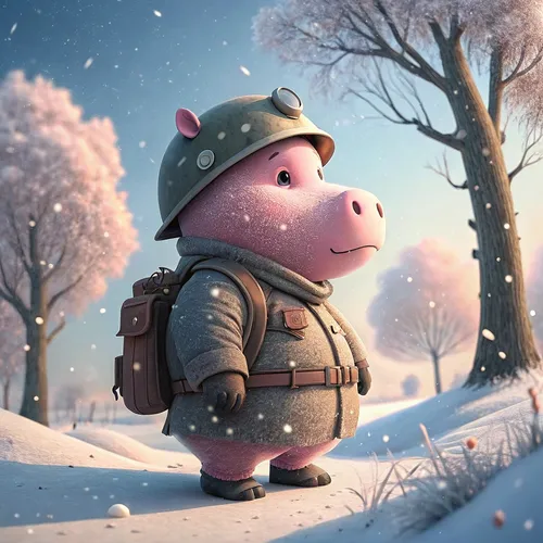 Hippo Army Collection #1291