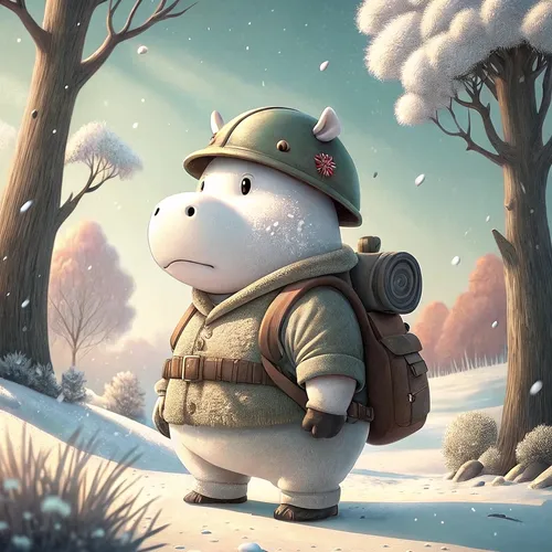 Hippo Army Collection #1475