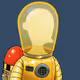 Spacesuit Gold