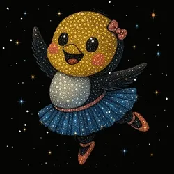 ABS The Dancing Penguin: Sparkle in every step, straight to your heart