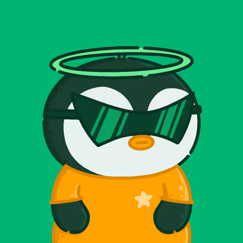 Abstract Penguins #2387