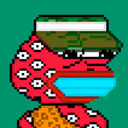 Pixelated Pepes NFT #658