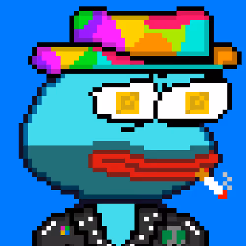Pixelated Pepes NFT #394