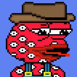 Pixelated Pepes NFT #191