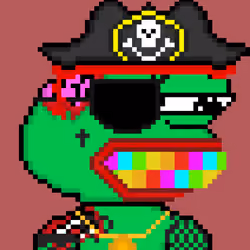 Pixelated Pepes NFT #2825