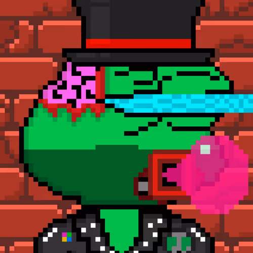 Pixelated Pepes NFT #614
