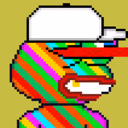Pixelated Pepes NFT #1128