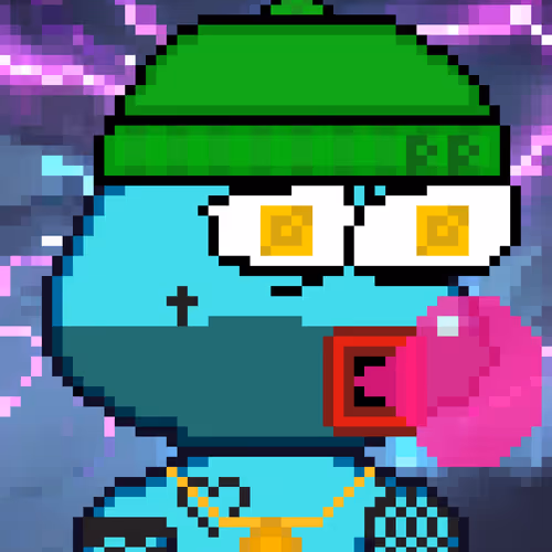 Pixelated Pepes NFT #1628
