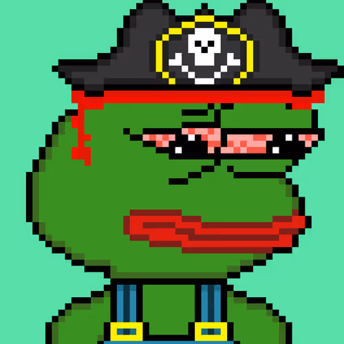 Pixelated Pepes NFT #616