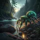 Artistic Colorful Tarantula Stream #129