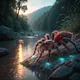 Artistic Colorful Tarantula Stream #150