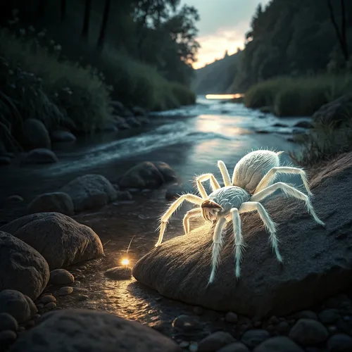 Artistic Colorful Tarantula Stream #161