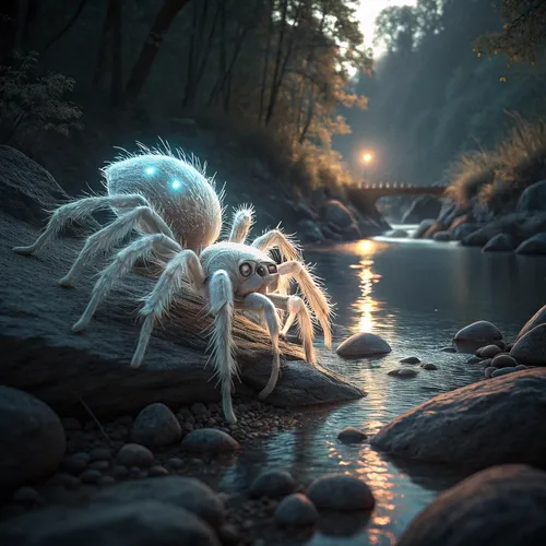 Artistic Colorful Tarantula Stream #130
