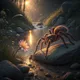 Artistic Colorful Tarantula Stream #123