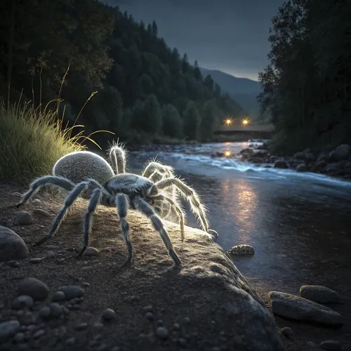 Artistic Colorful Tarantula Stream #64