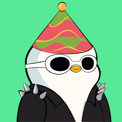 Abstract Pudgy Penguins #364