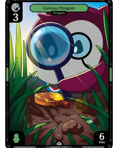 Curious Penguin Holo - Enter The Huddle