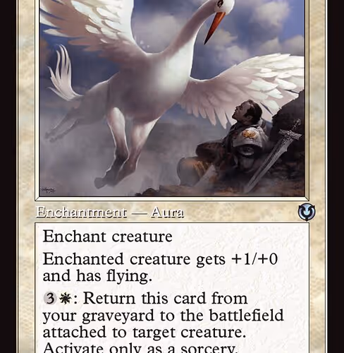 Gryff's Boon Retro Frame - Innistrad Remastered